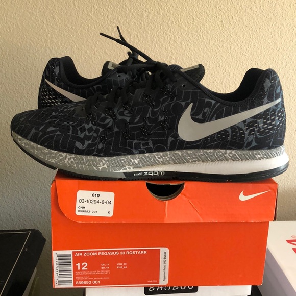 Nike Other - Nike Air Zoom Pegasus 33 Rostarr